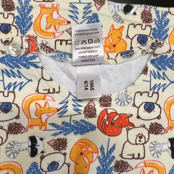 Zutano Long-Sleeve Woodland Animals Shirt 18 months - Picture 4 of 4